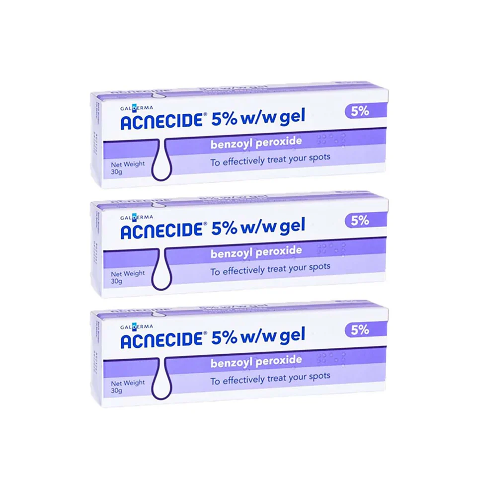 Acnecide 5% Gel Benzoyl Peroxide - 60g - Image 2