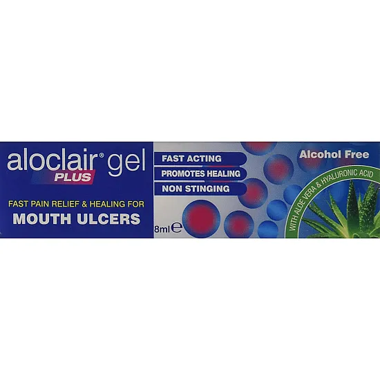 Aloclair Mouth Ulcer Treatment Plus Gel - 8ml - Image 2