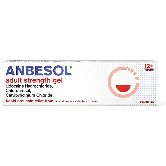 Anbesol Adult Strength Gel - 10g - Image 2