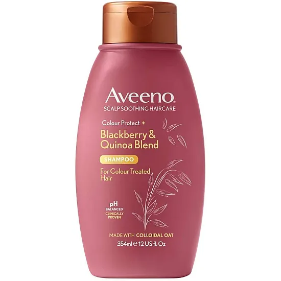 Aveeno Colour Protect+ Blackberry & Quinoa Blend Shampoo - 354ml - Image 2