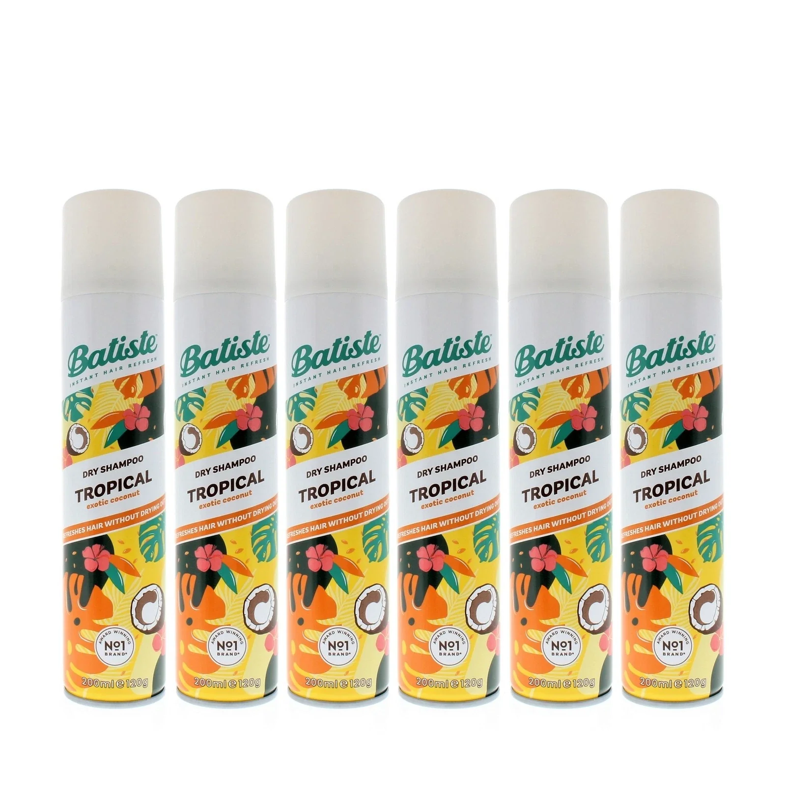 Batiste Dry Shampoo Tropical - 200ml - Image 2