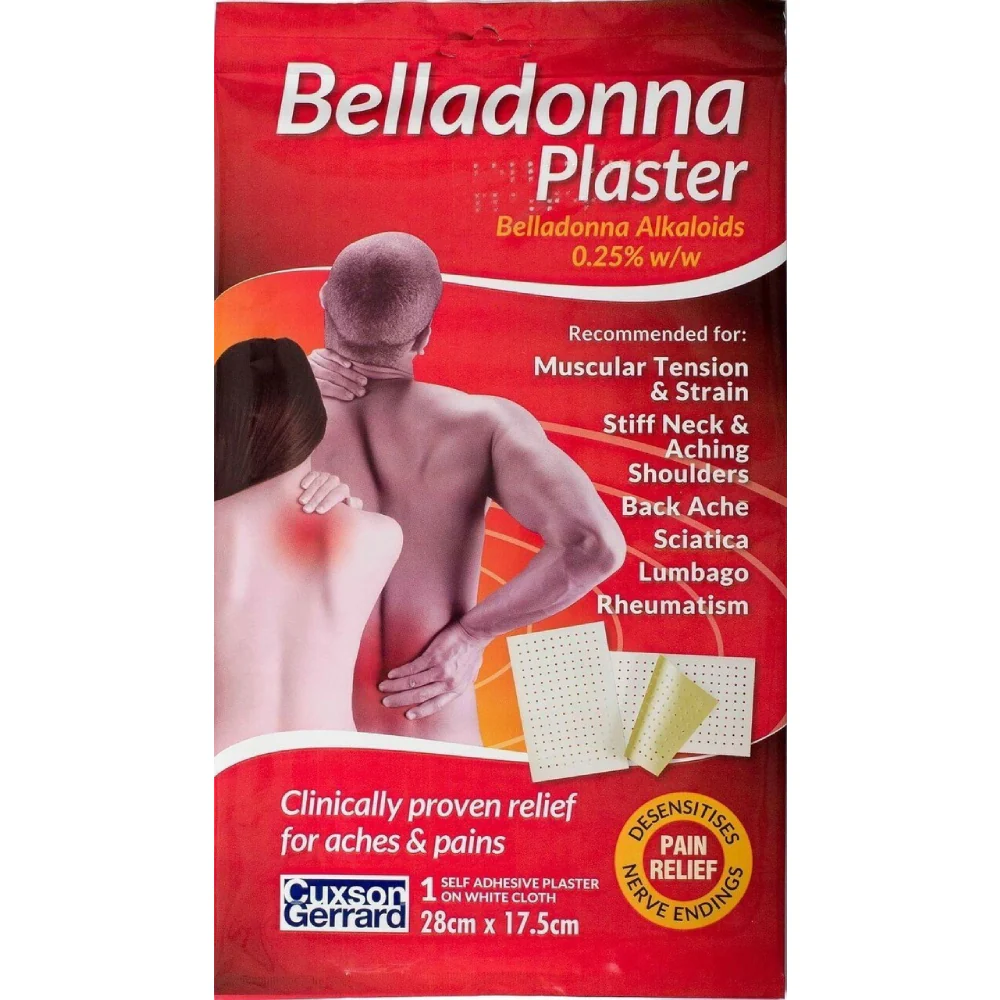 Belladonna Plaster Large