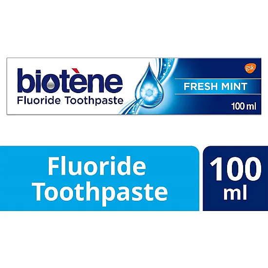 Biotene Dry Mouth Toothpaste Fresh Mint - 100ml - Image 2