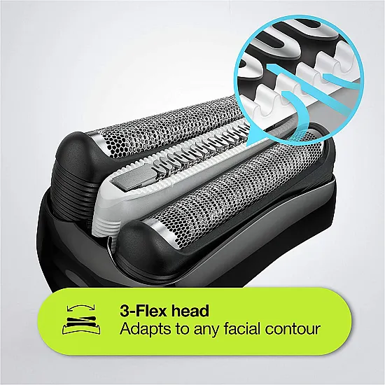 Braun 310BT - Series 3 Wet & Dry Electric Shaver - Image 2