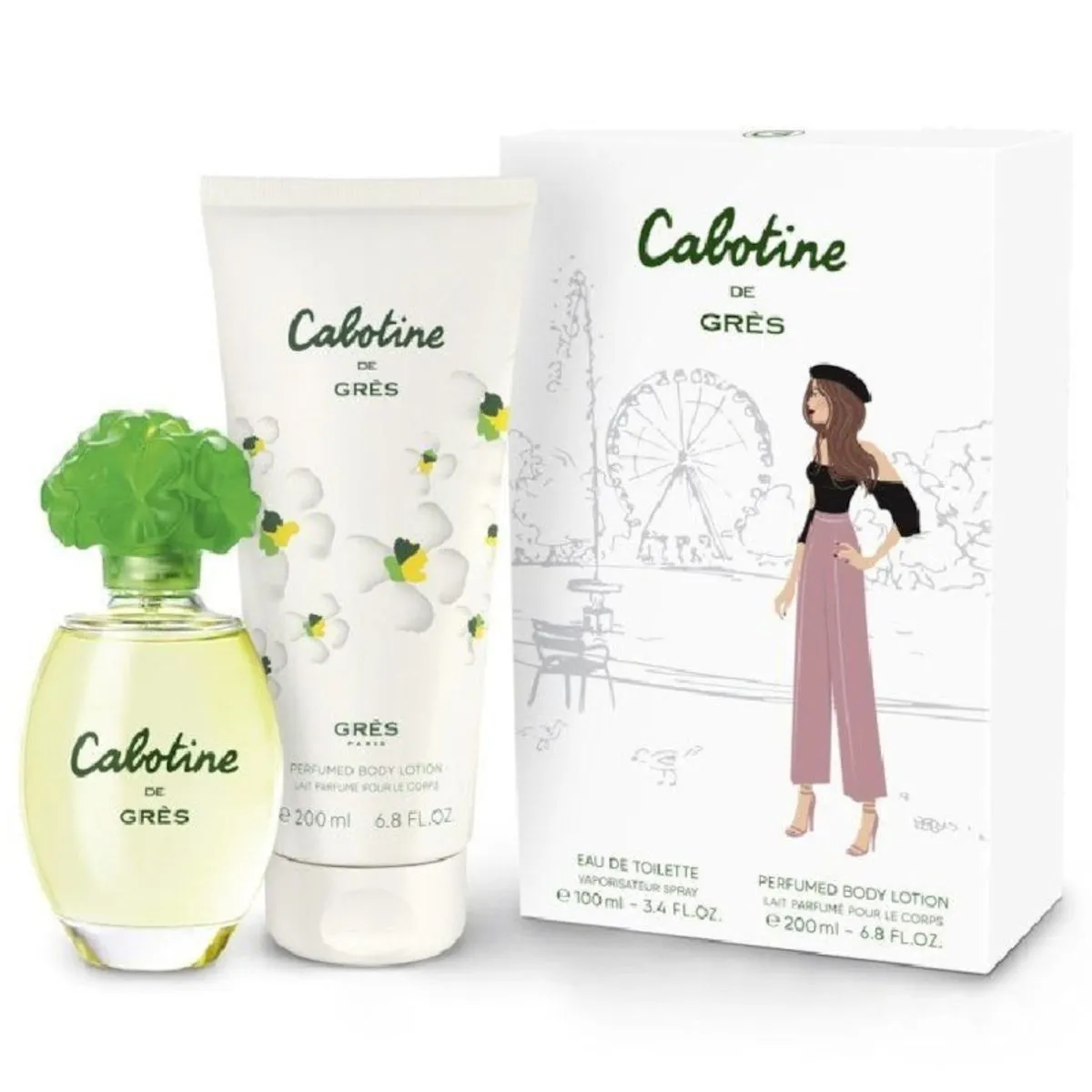 Cabotine EDT 100ml Spray/Body Lotion 200ml