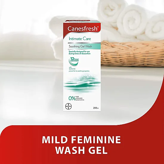 Canesten Canesfresh Feminine Wash Soothing Wash Gel - 200ml - Image 2