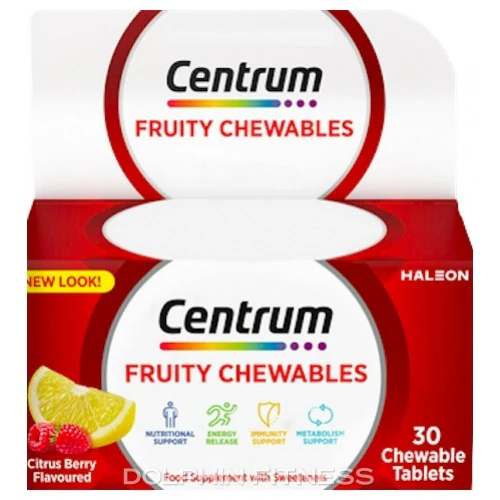 Centrum Multivitamin Fruity Chewables 30 Pack
