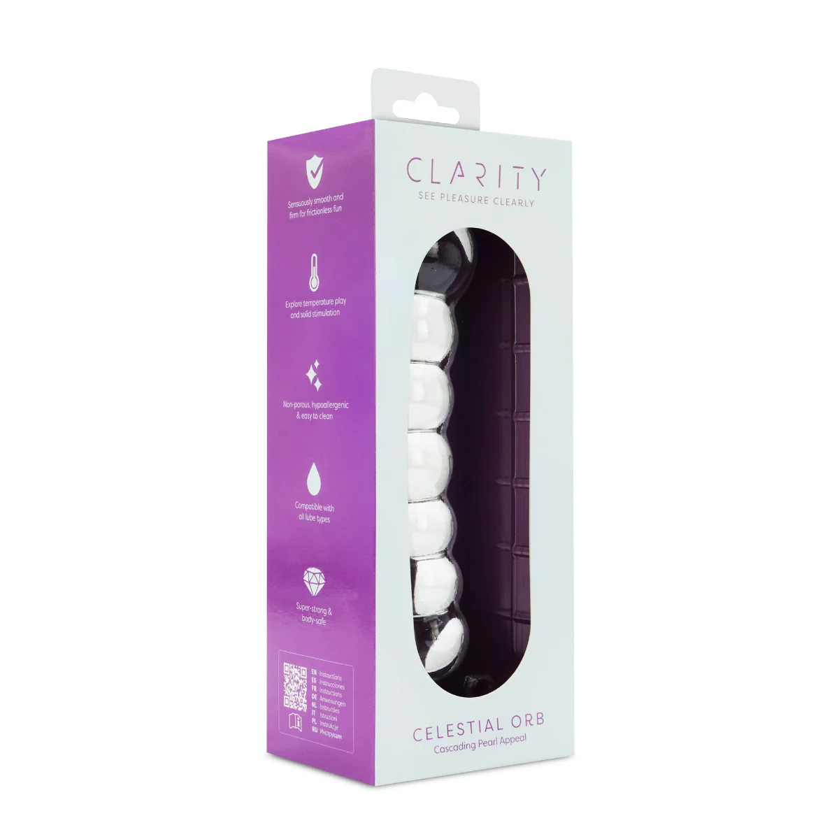 Clarity - Glass Dildo - Celestial Orb - Image 2