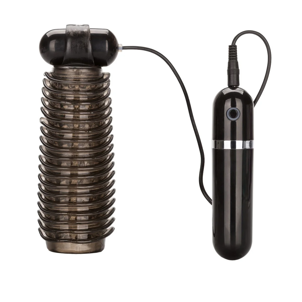 COLT 10 Function Vibrating Stroker - Smoke - Image 2