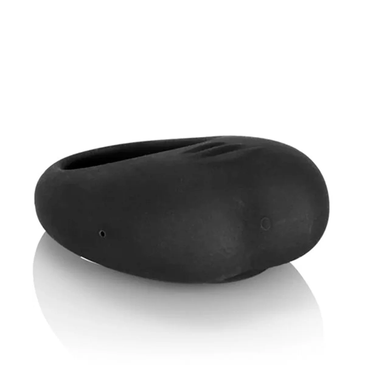 COLT Silicone Rechargeable Cock Ring - Black - Image 2