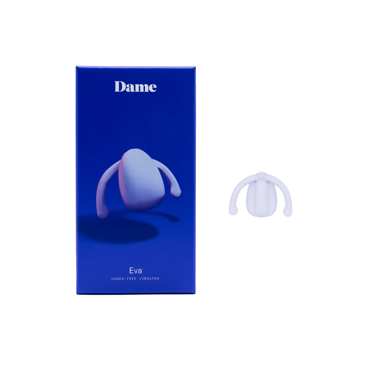 DAME - Eva, Couples Vibrator - Ice - Image 4