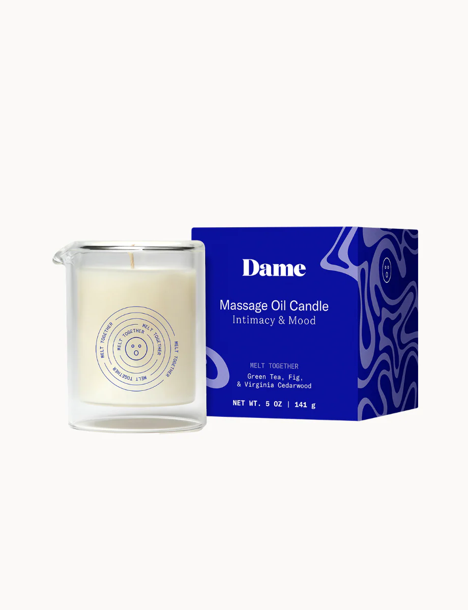 DAME - Massage Oil Candle - Melt Together - Image 3