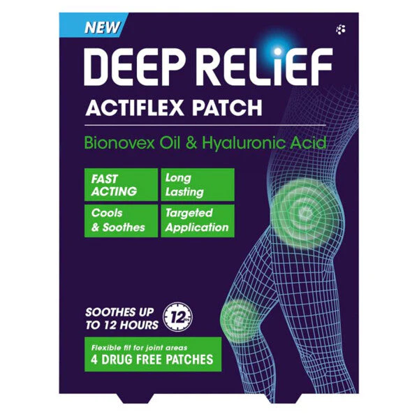 Deep Relief Actiflex Patch - 4 Patches
