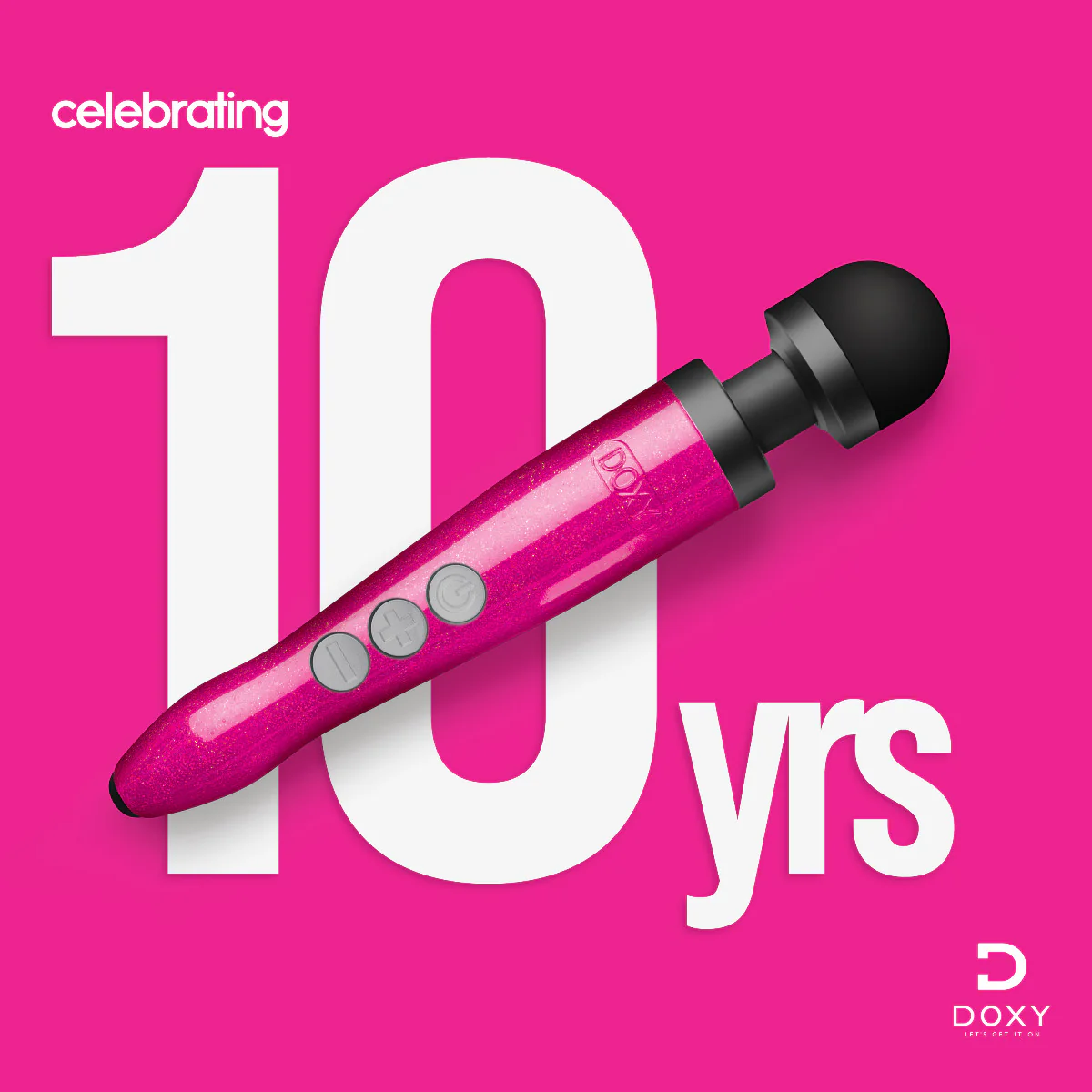 Doxy Die Cast 3 Rechargeable - Hot Pink - Image 2