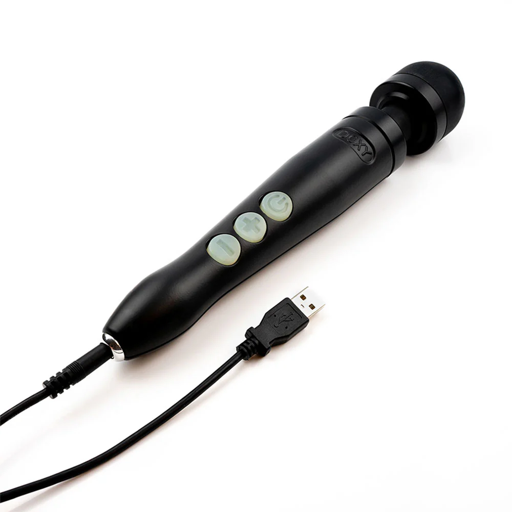 Doxy Die Cast 3 Rechargeable - Matte Black - Image 3