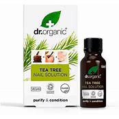 Dr Organic Tea Tree Nail Solution-10ml - Image 2
