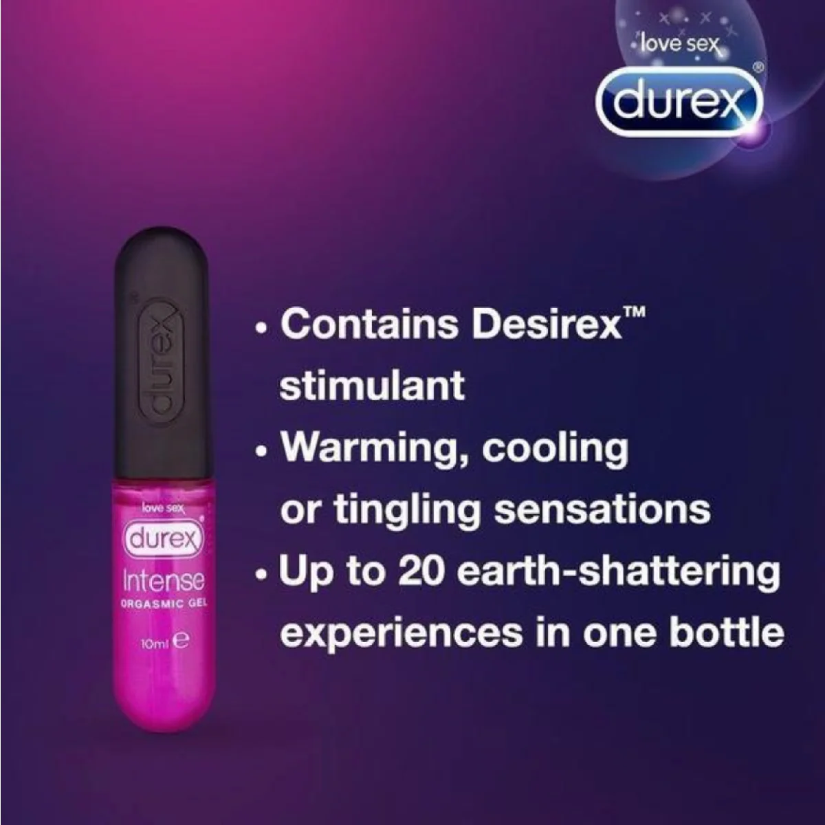 Durex Intense Gel 10ml - Image 3