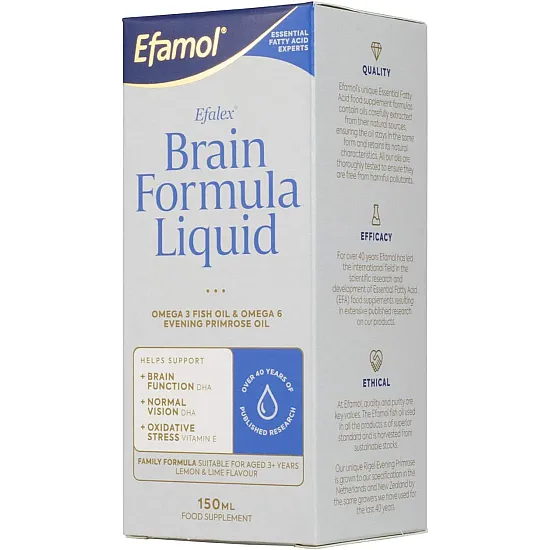 Efamol Efalex Brain Formula Liquid - 150ml - Image 2