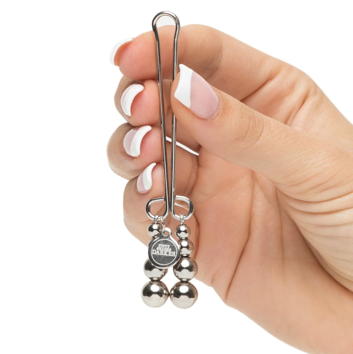 Fifty Shades Darker Just Sensation Beaded Clitoral Clamp - Image 4