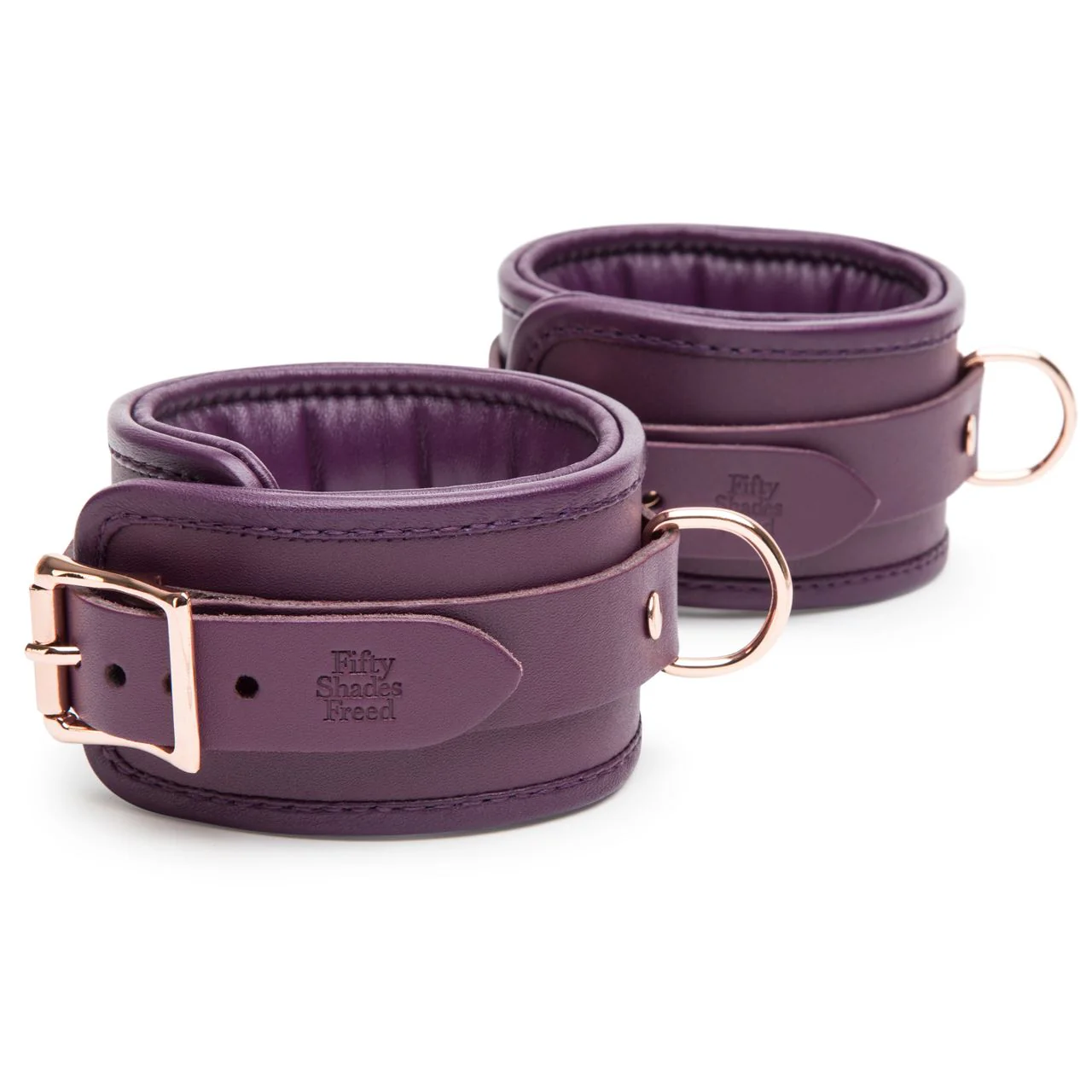 Fifty Shades Freed Cherished Collection Leather Ankle Cuffs - Image 3