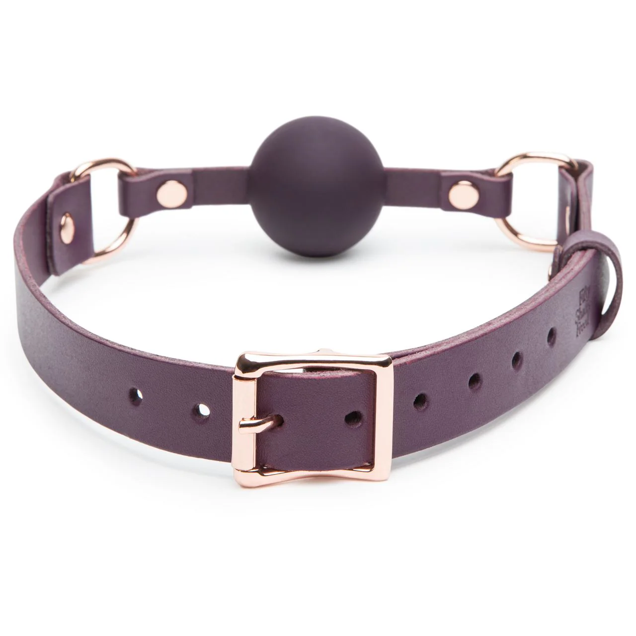 Fifty Shades Freed Cherished Collection Leather Ball Gag - Image 3