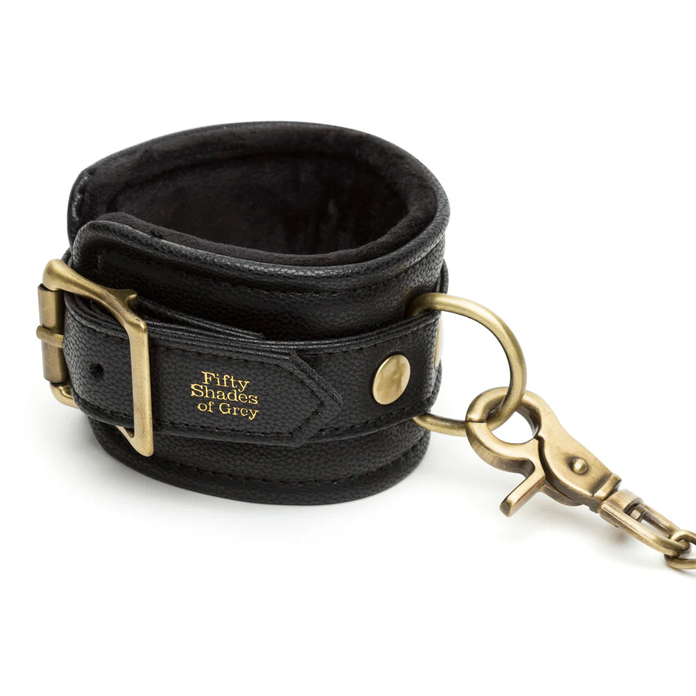 Fifty Shades of Grey Bound to You Wrist Cuffs - Image 2