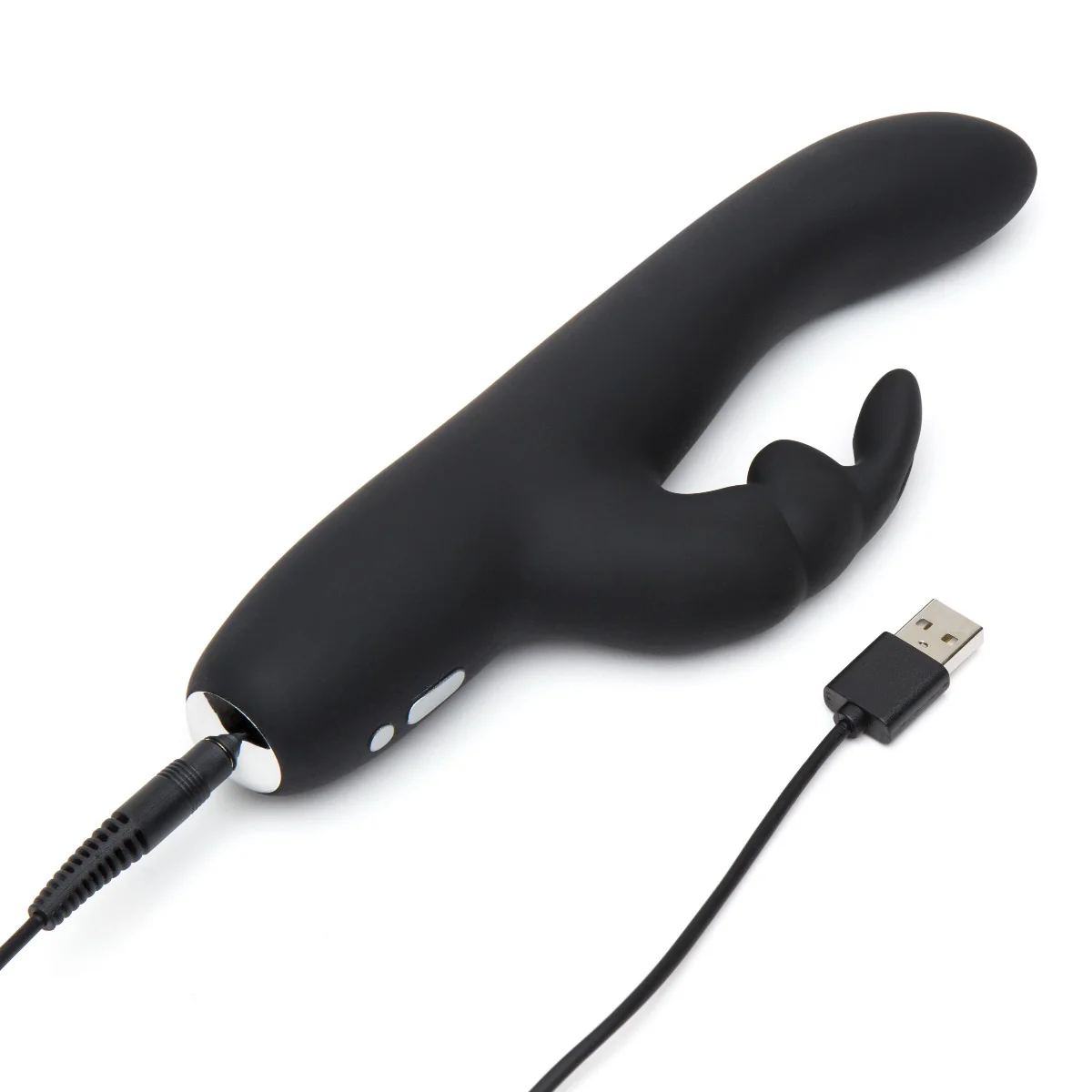 Fifty Shades of Grey Greedy Girl Rechargeable Slimline Rabbit Vibrator - Image 2