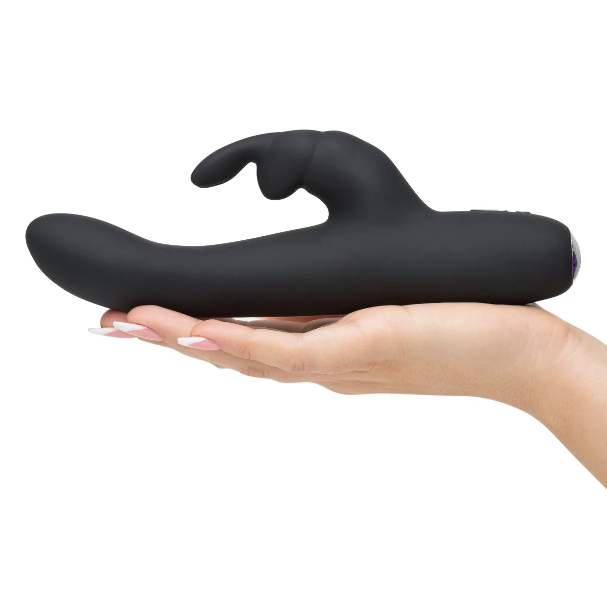 Fifty Shades of Grey Greedy Girl Rechargeable Slimline Rabbit Vibrator - Image 3
