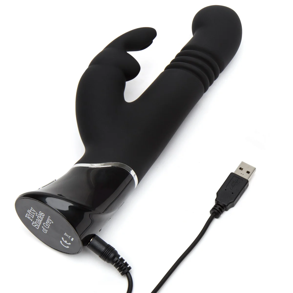 Fifty Shades of Grey Greedy Girl Rechargeable Thrusting G-Spot Rabbit Vibrator - Image 2
