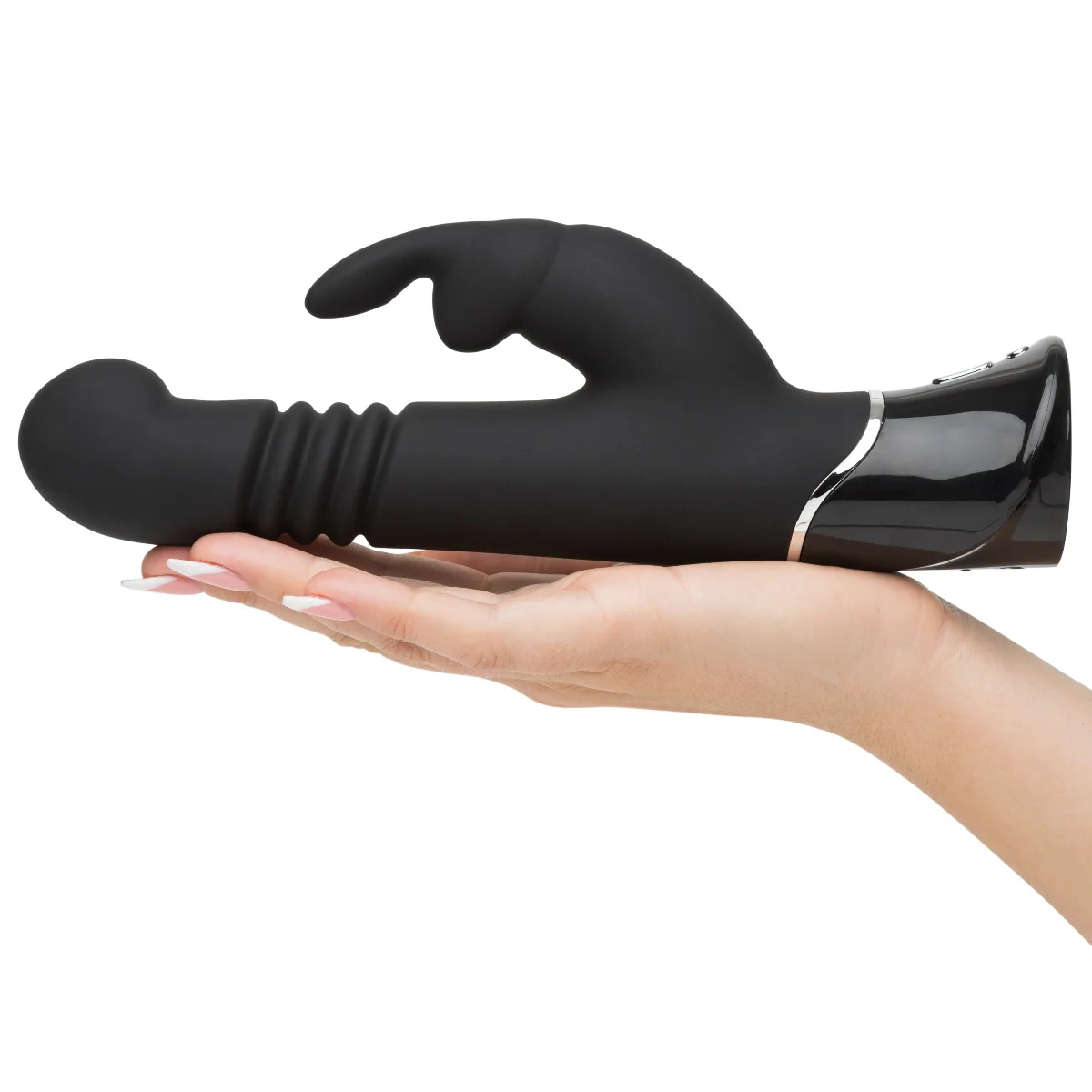 Fifty Shades of Grey Greedy Girl Rechargeable Thrusting G-Spot Rabbit Vibrator - Image 3