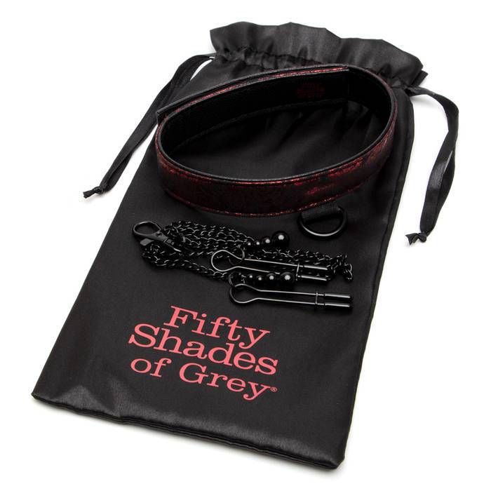 Fifty Shades of Grey Sweet Anticipation Collar Nipple Clamps - Image 2