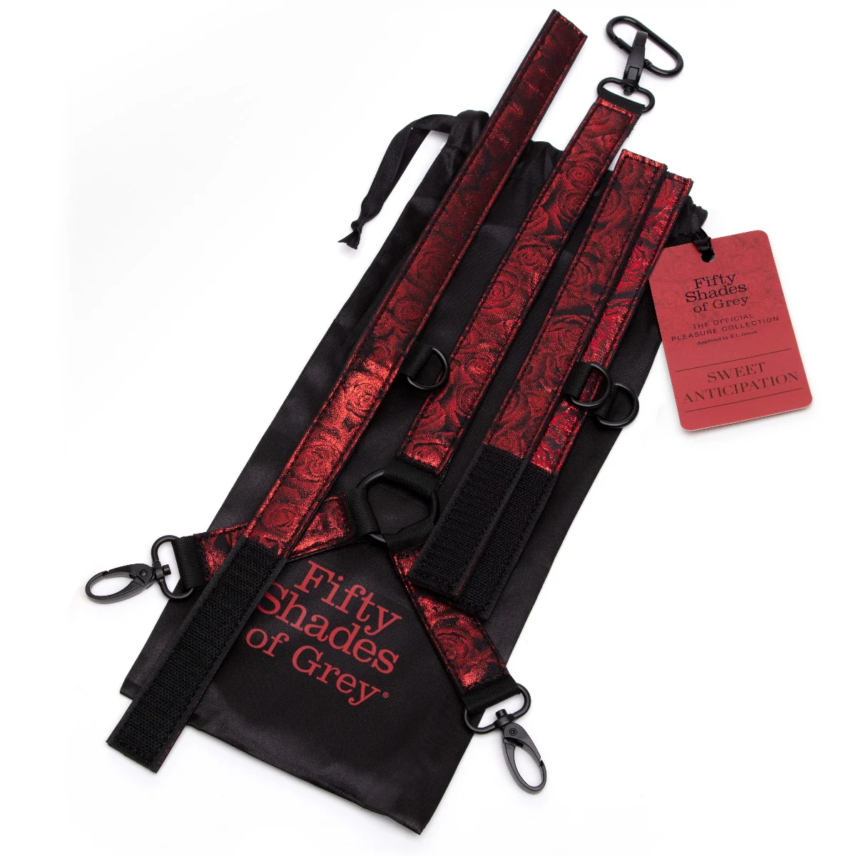 Fifty Shades of Grey Sweet Anticipation Spreader Bar with Cuffs - Image 4