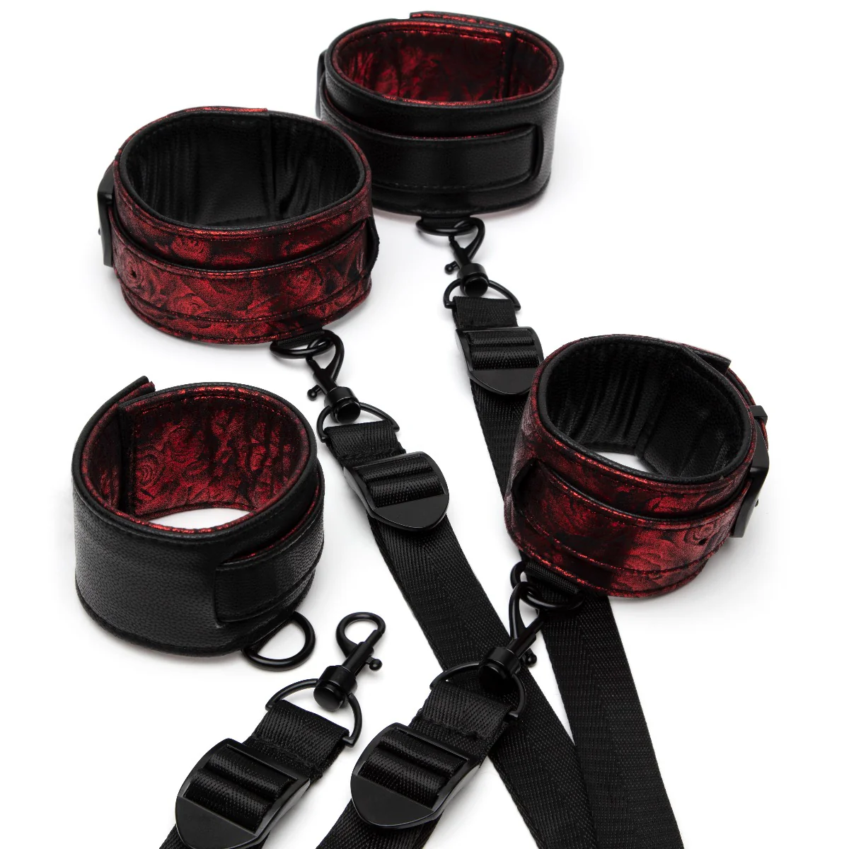 Fifty Shades of Grey Sweet Anticipation Under Mattress Restraint Set - Image 3