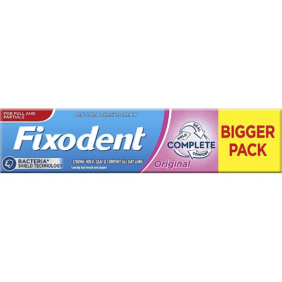 Fixodent Complete Original Denture Adhesive Cream - Image 2