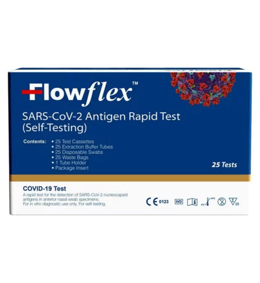 Flowflex Antigen Rapid Test Lateral Flow Self