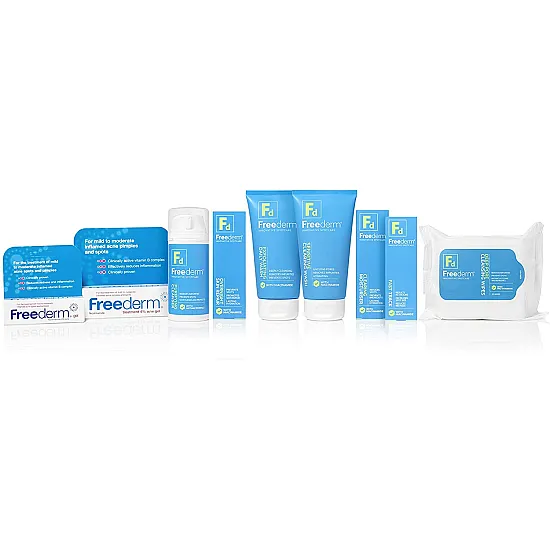 Freederm Deep Pore Face Cleansing Wipes - 25 Pack - Image 2