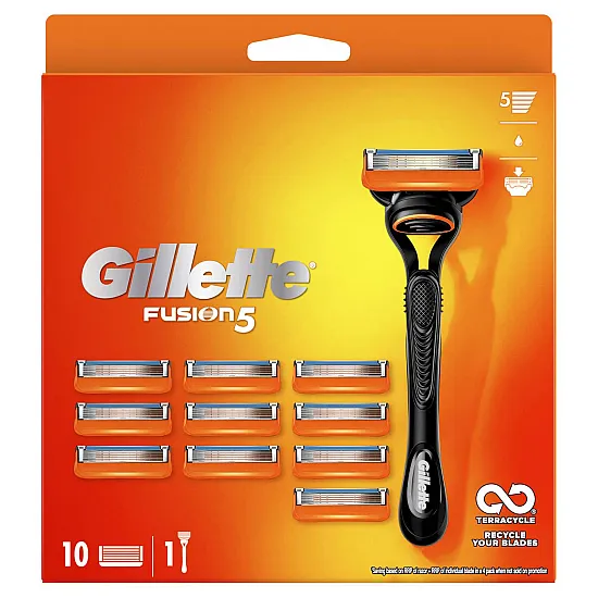 Gillette Fusion5 - Razor + 10 Blades - Image 2