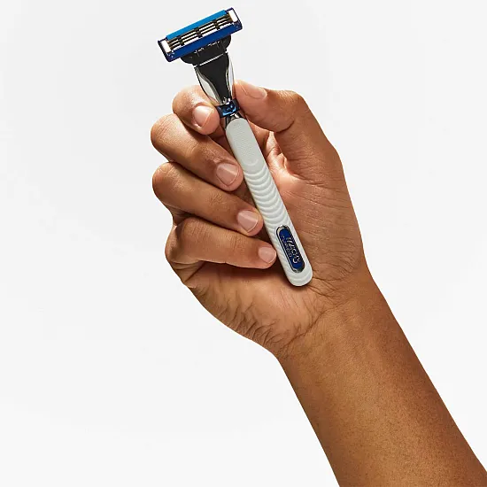 Gillette Mach3 Turbo 3D - Razor + 9 Blades - Image 2