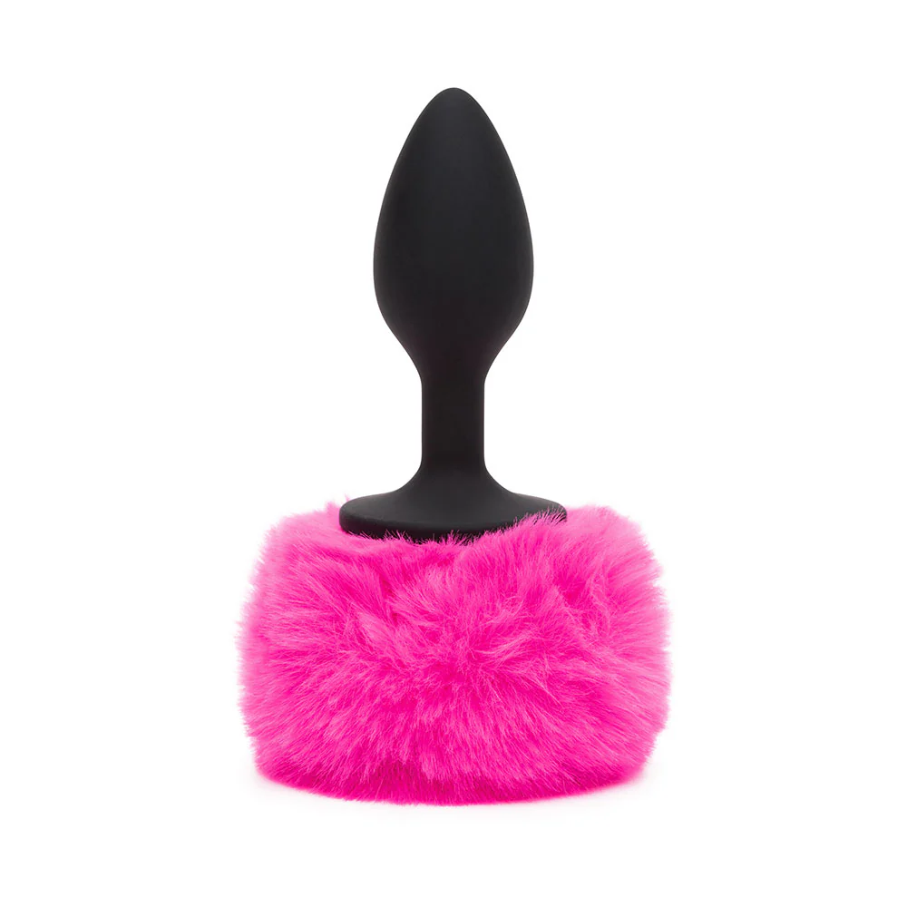 Happy Rabbit Butt Plug Large - Black/Pink - Image 3