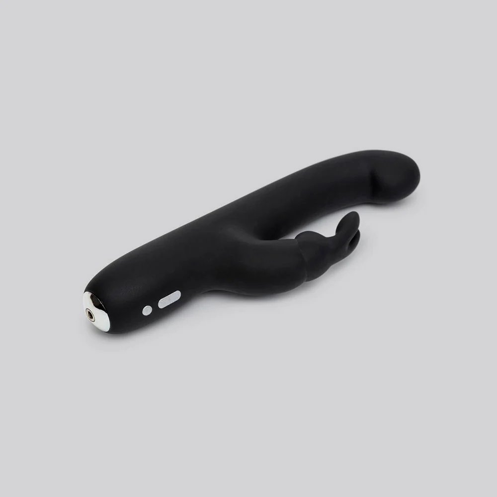 Happy Rabbit Slimline G-Spot USB Rechargeable Rabbit Vibrator Black - Image 2
