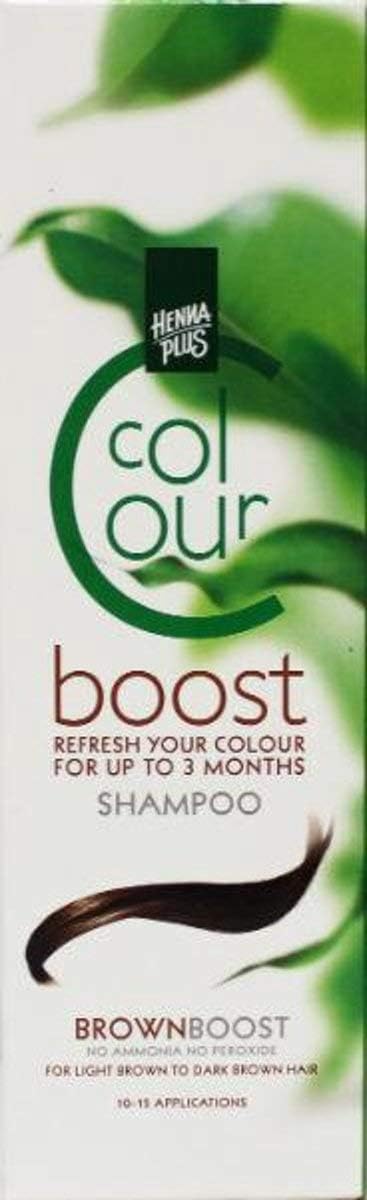Hennaplus Colour Boost Shampoo Warm Brown - 200ml