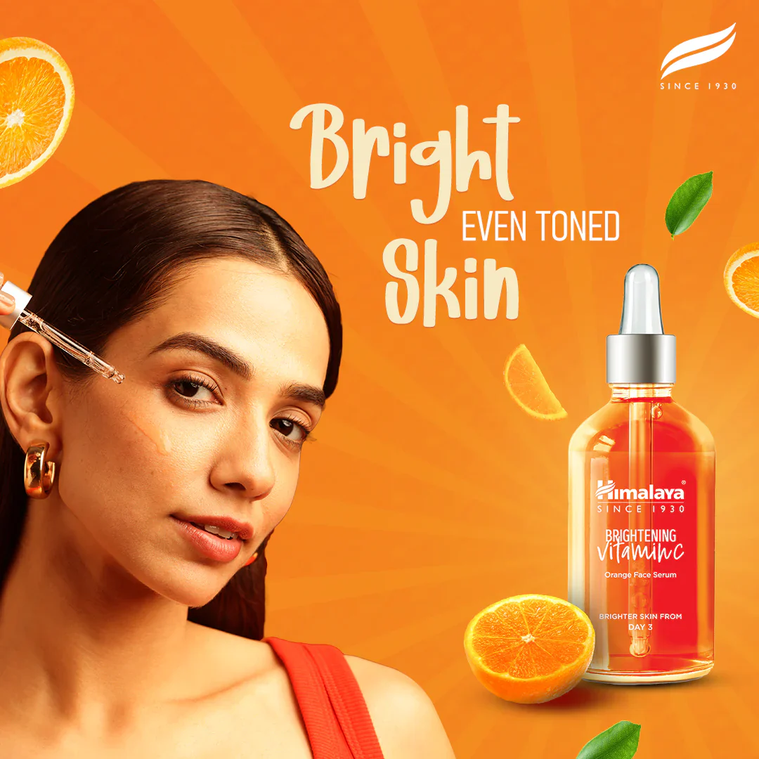 Himalaya Brightening Vitamin C Orange Face Serum - 30 ml - Image 3