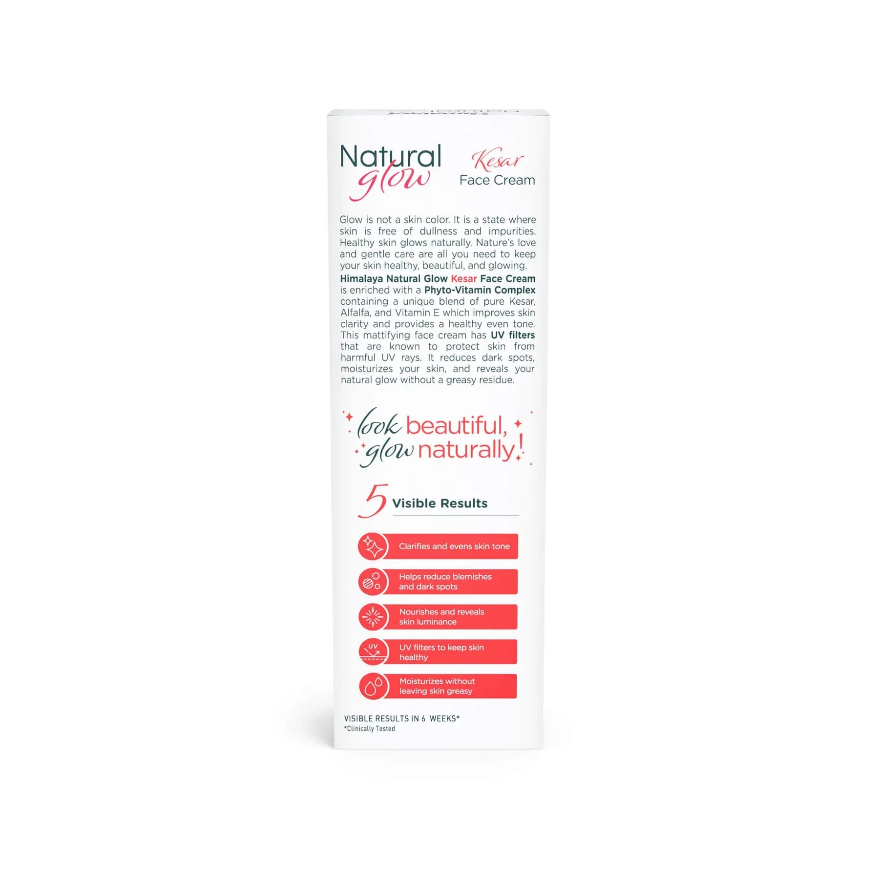 Himalaya Herbals Natural Glow Kesar Face Cream 50gm - Image 3