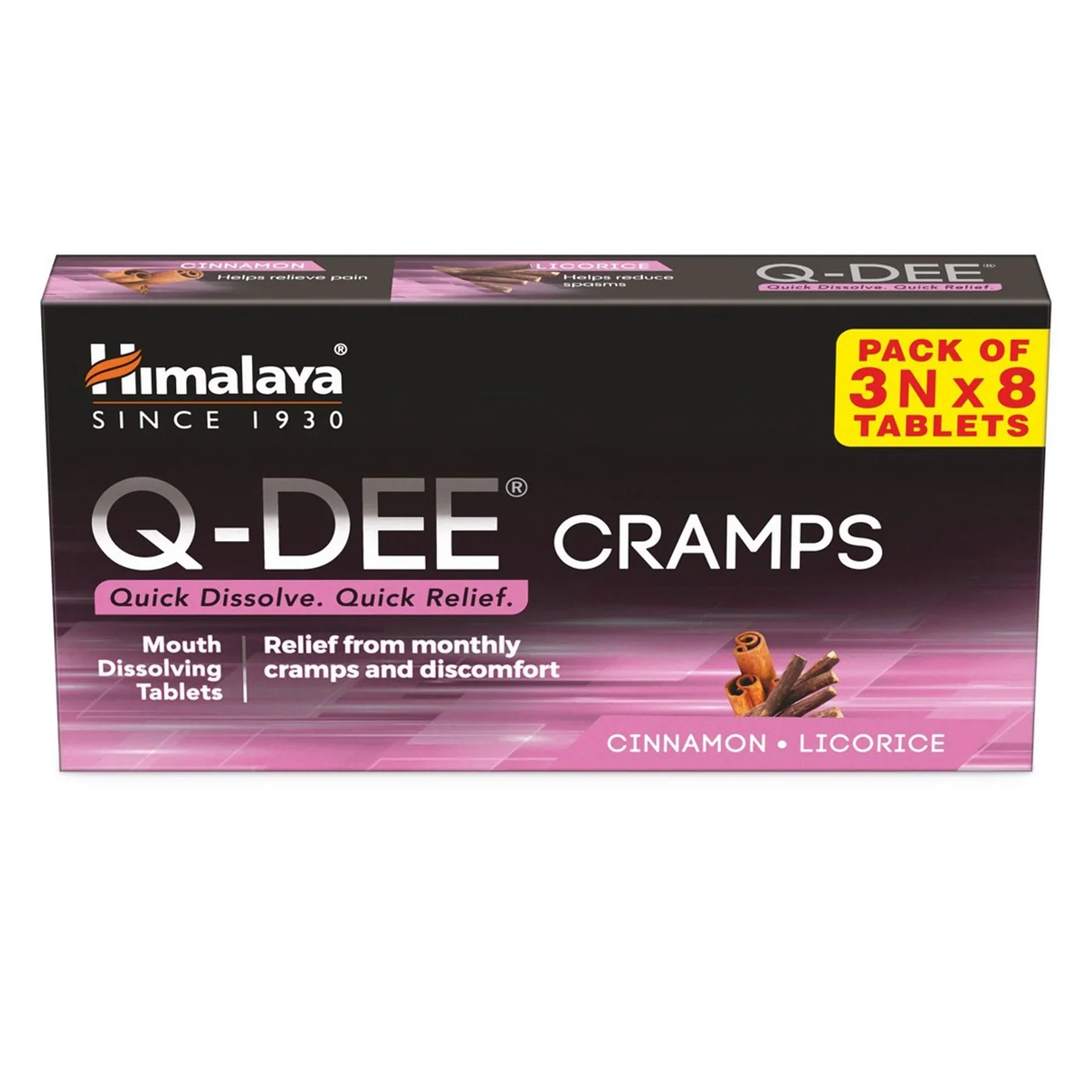 Himalaya Q-DEE Cramps Tablets