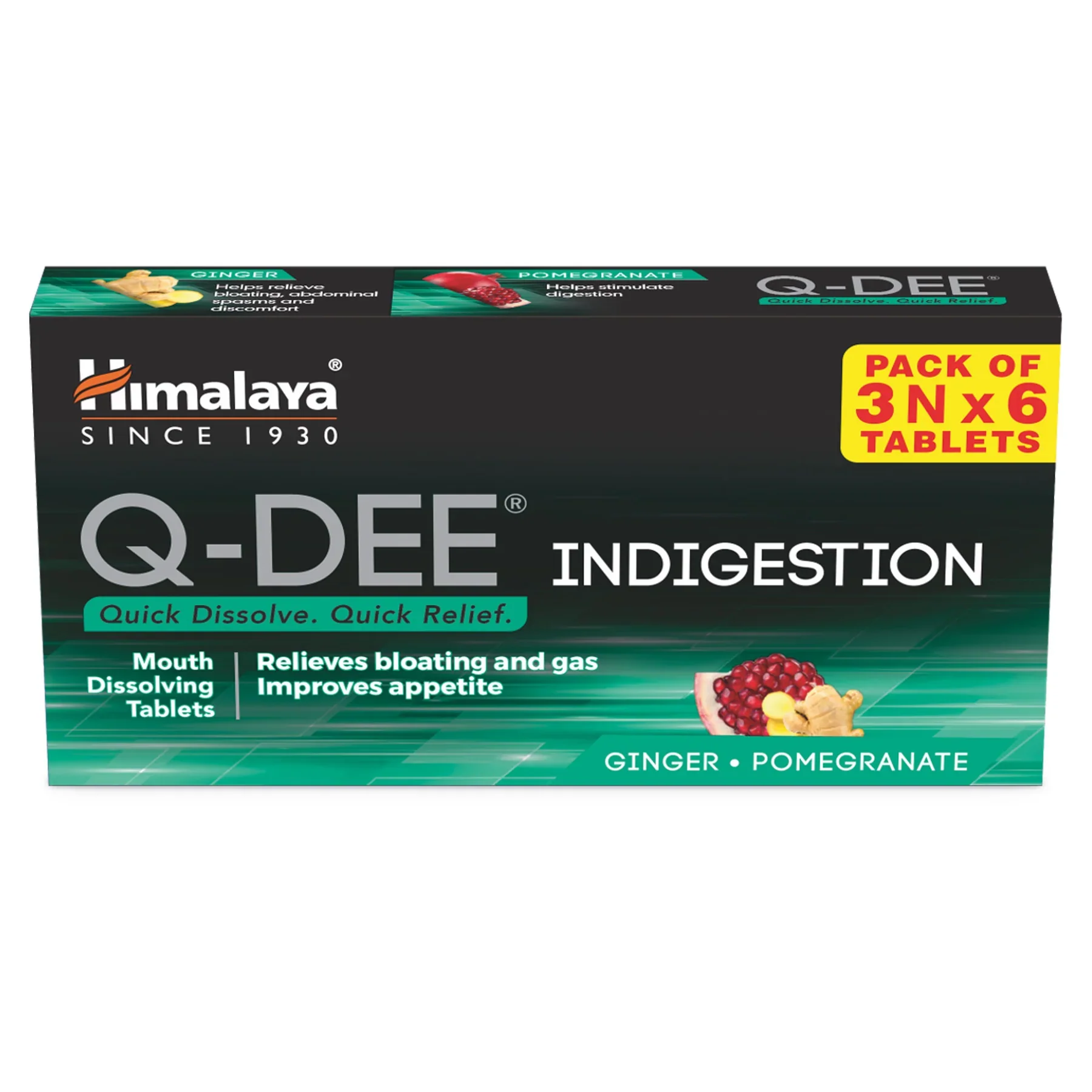 Himalaya Q-DEE Indigestion tablets