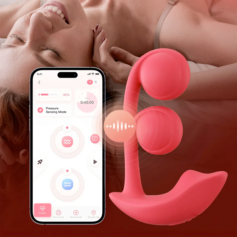 Honey Play Box - Melody - Twin Balls Clit & G Spot Vibrator (App Controlled, Pressure Sensing) - Image 2