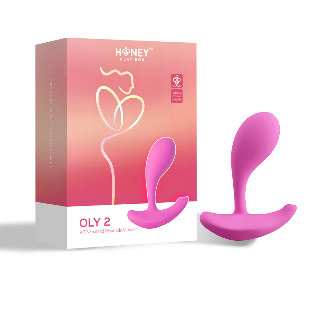 Honey Play Box - Oly 2 -  Wearable Clit & G Spot Vibrator (App Enabled, Pressure Sensing) - Image 4