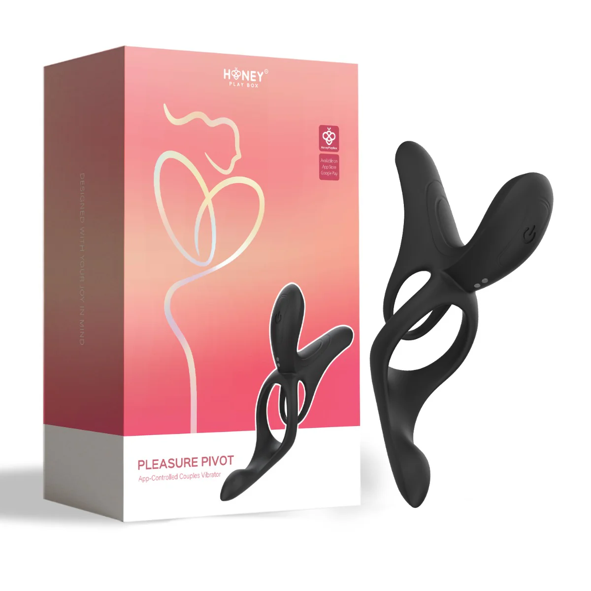 Honey Play Box – Pleasure Pivot – Couples Vibrator (App Controlled) - Image 4