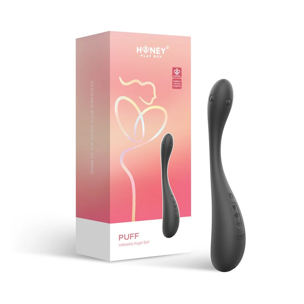Honey Play Box - Puff - Inflatable Kegel Ball (App Controlled) - Image 3