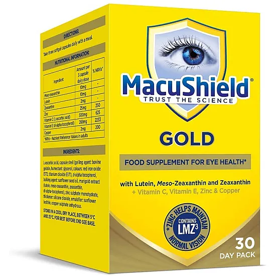 MacuShield Gold - 90 Capsules - Image 2